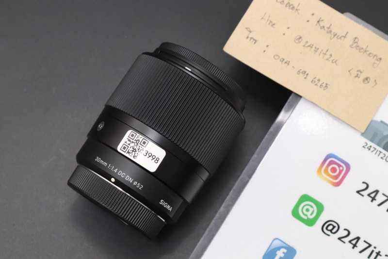SIGMA 30 f1.4 DC DN (M4/3 for Olympus Panasonic) กล้องมือสอง - 247IT2U