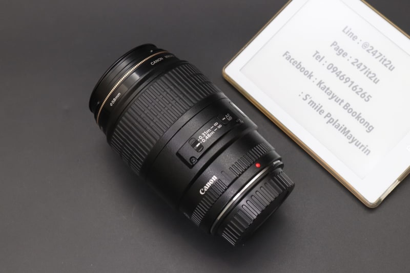 CANON EF 100 f2.8 Macro USM กล้องมือสอง - 247IT2U