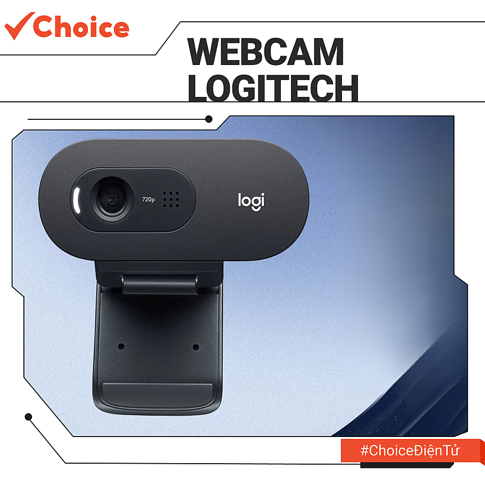 [Choice] Thiết Bị Truyền Hình Ảnh Webcam Logitech EL1-2899-4 HD C270 (960-000584)