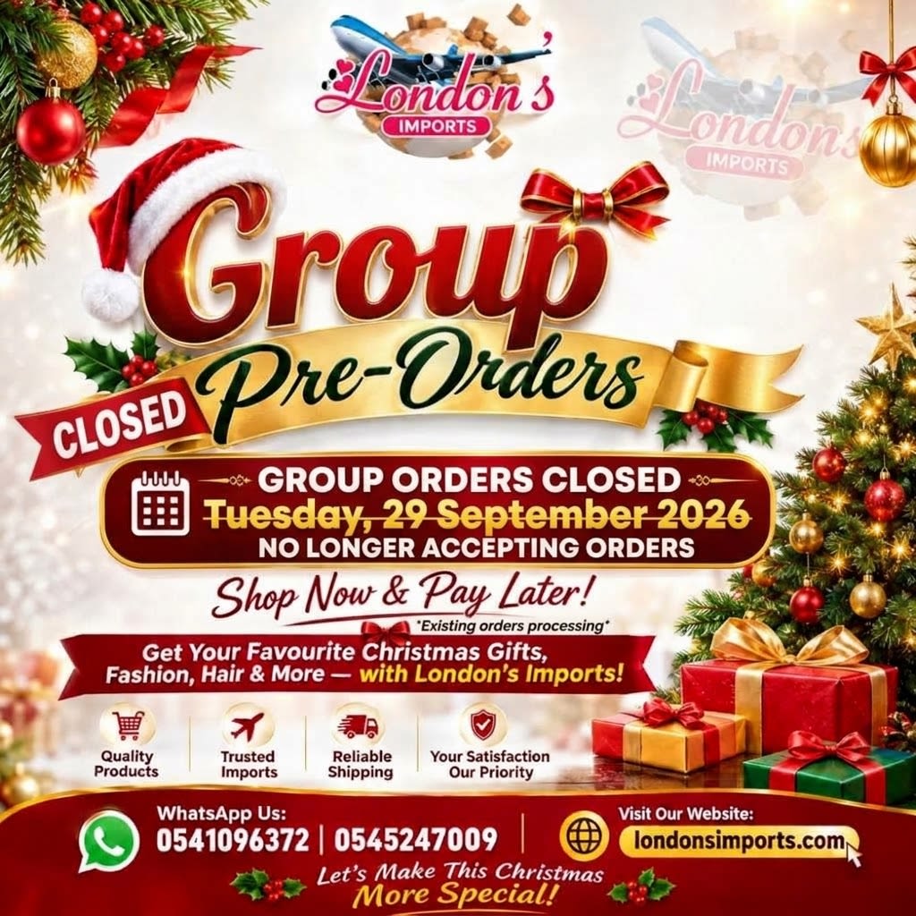 Group orders are closed for the year .