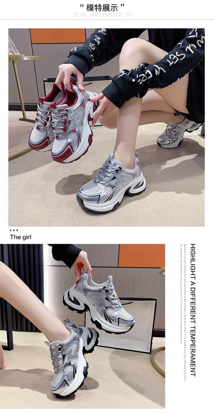 Thick sole women sneakers - China Import to Ghana