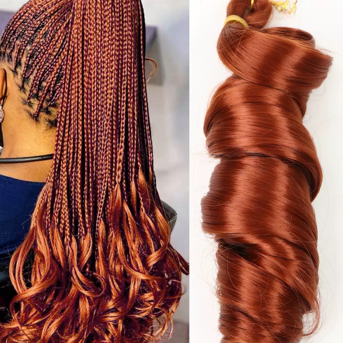 French curl extension - China Import to Ghana