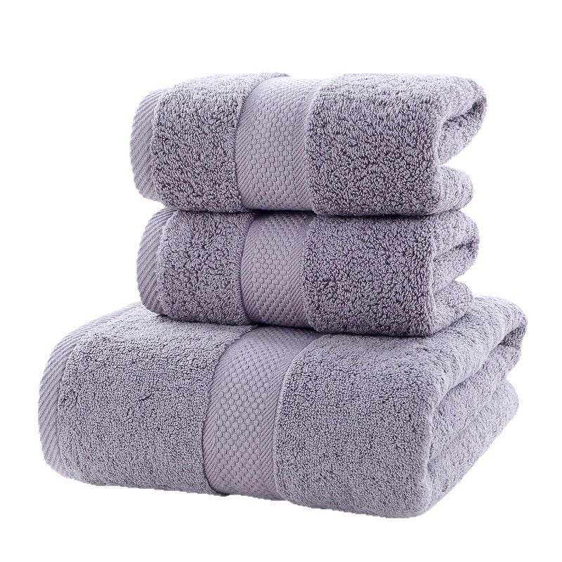 Pure Cotton Soft Bath Towel - 4 set - London Imports Collection - London's Imports Ghana