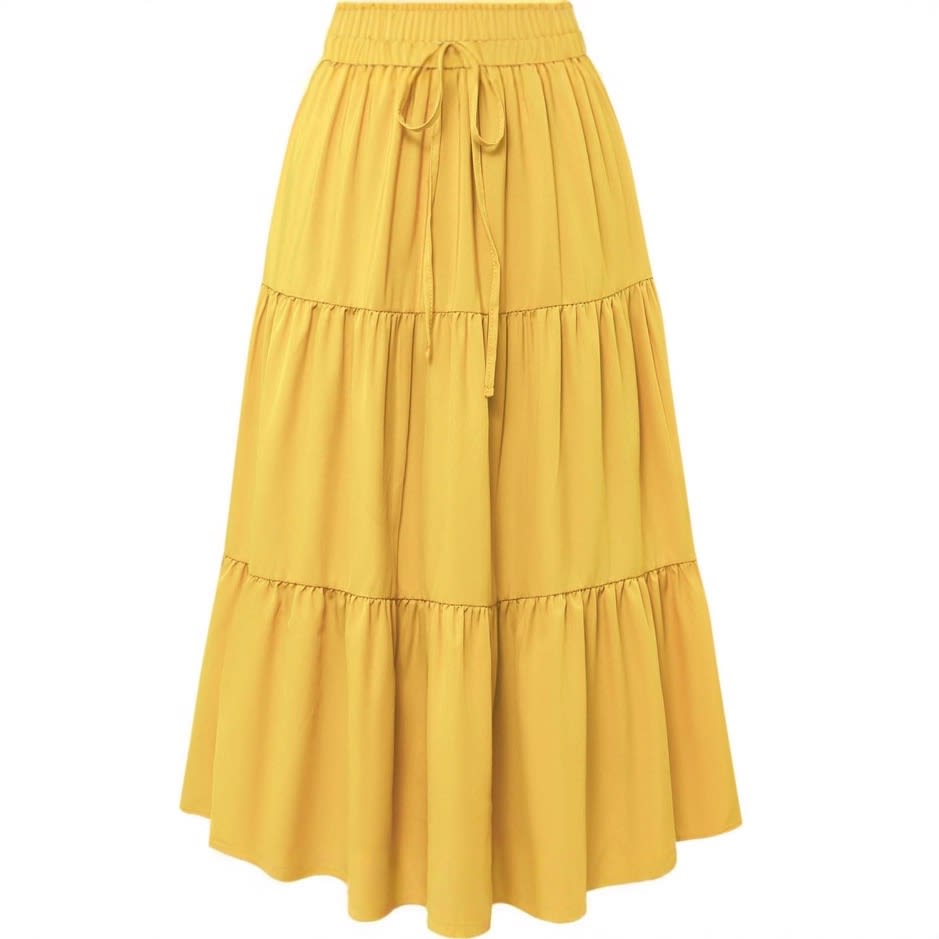 Pleated Elastic Pocket Skirt - London Imports Collection - London's Imports Ghana