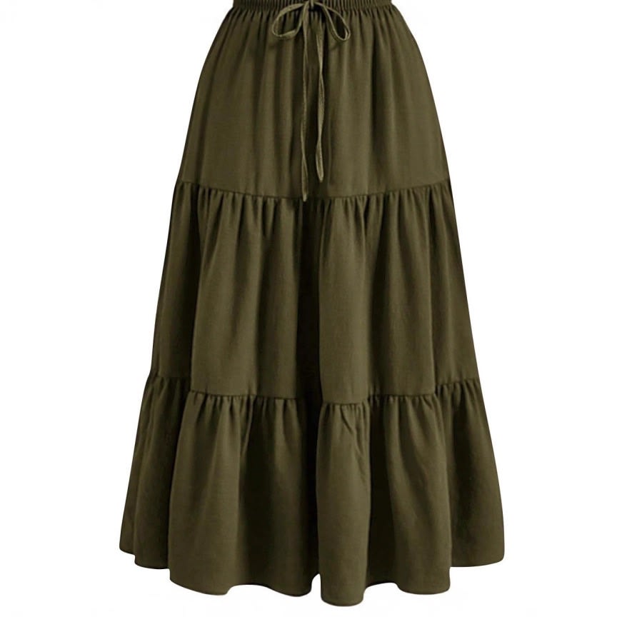 Pleated Elastic Pocket Skirt - London Imports Collection - London's Imports Ghana