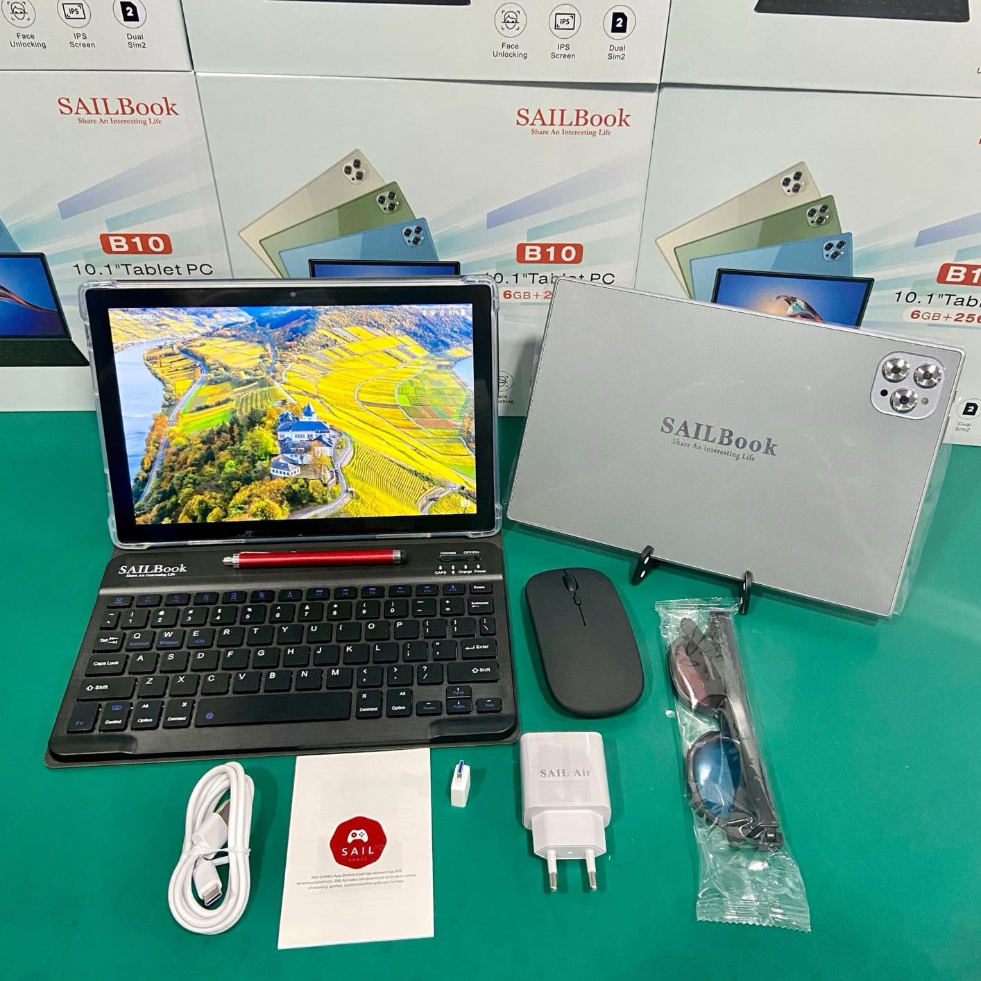 New Model Tablet Sailbook