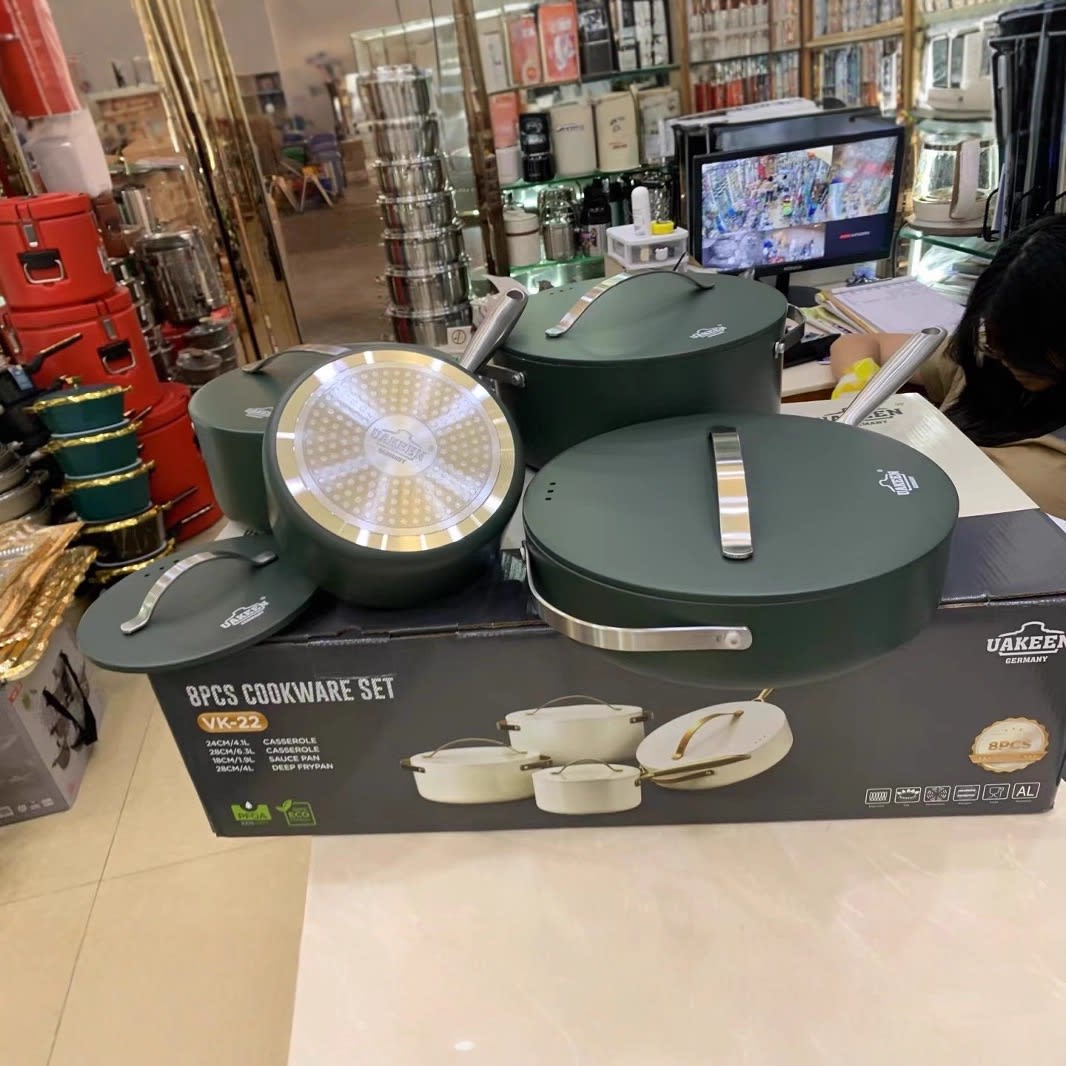 4in1 cooking flat non stick pot