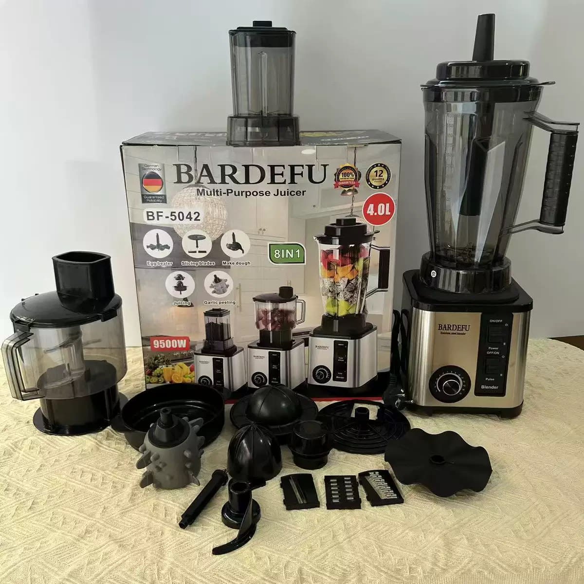 Bardefu multipurpose blender 8in1