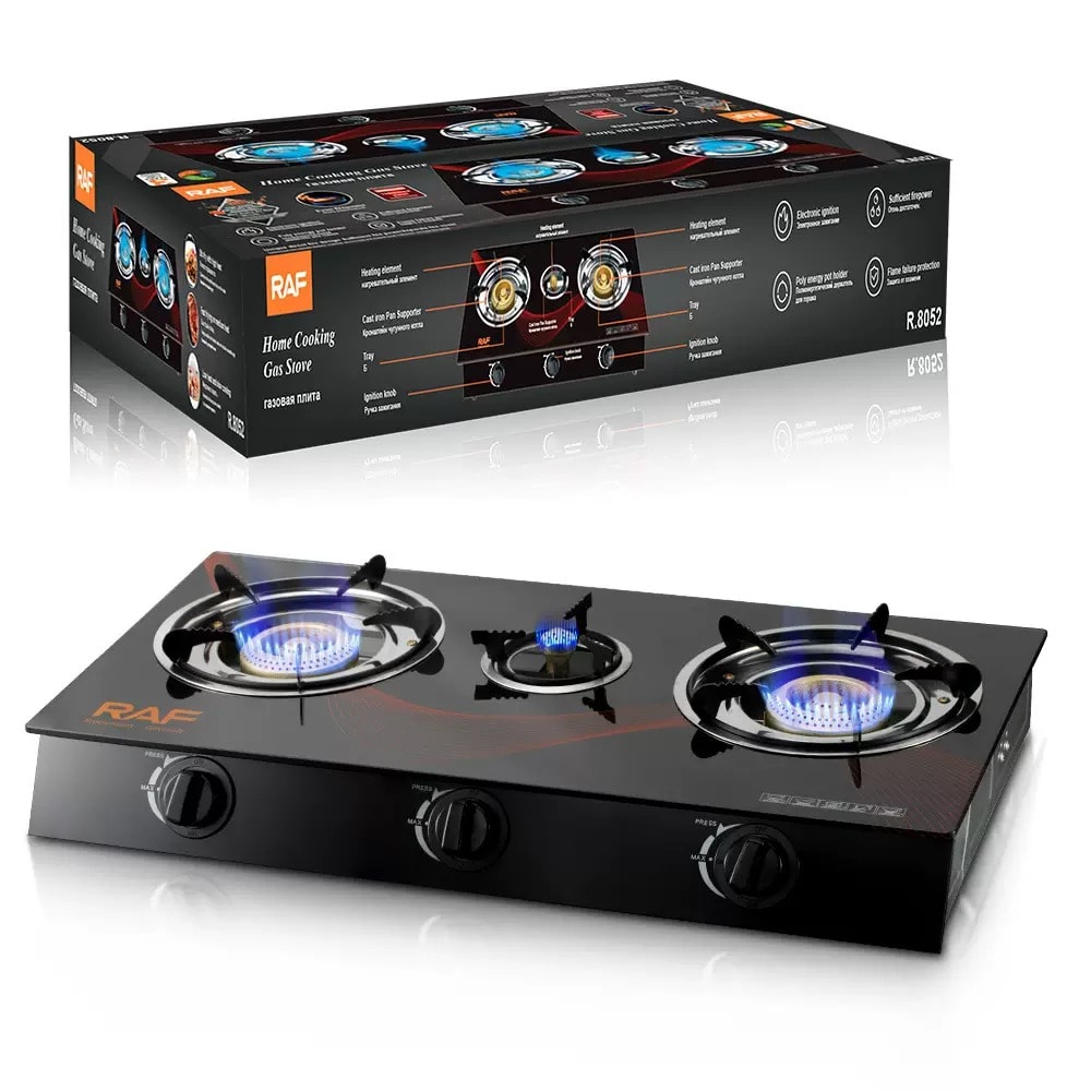 RAF gas stove burner 3in1