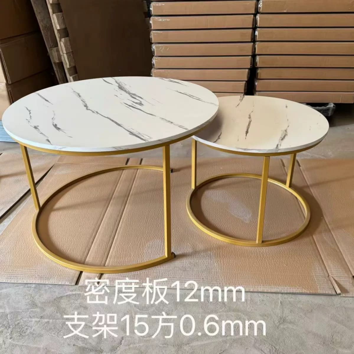 Marble texture coffee 2in1 table - China Import to Ghana