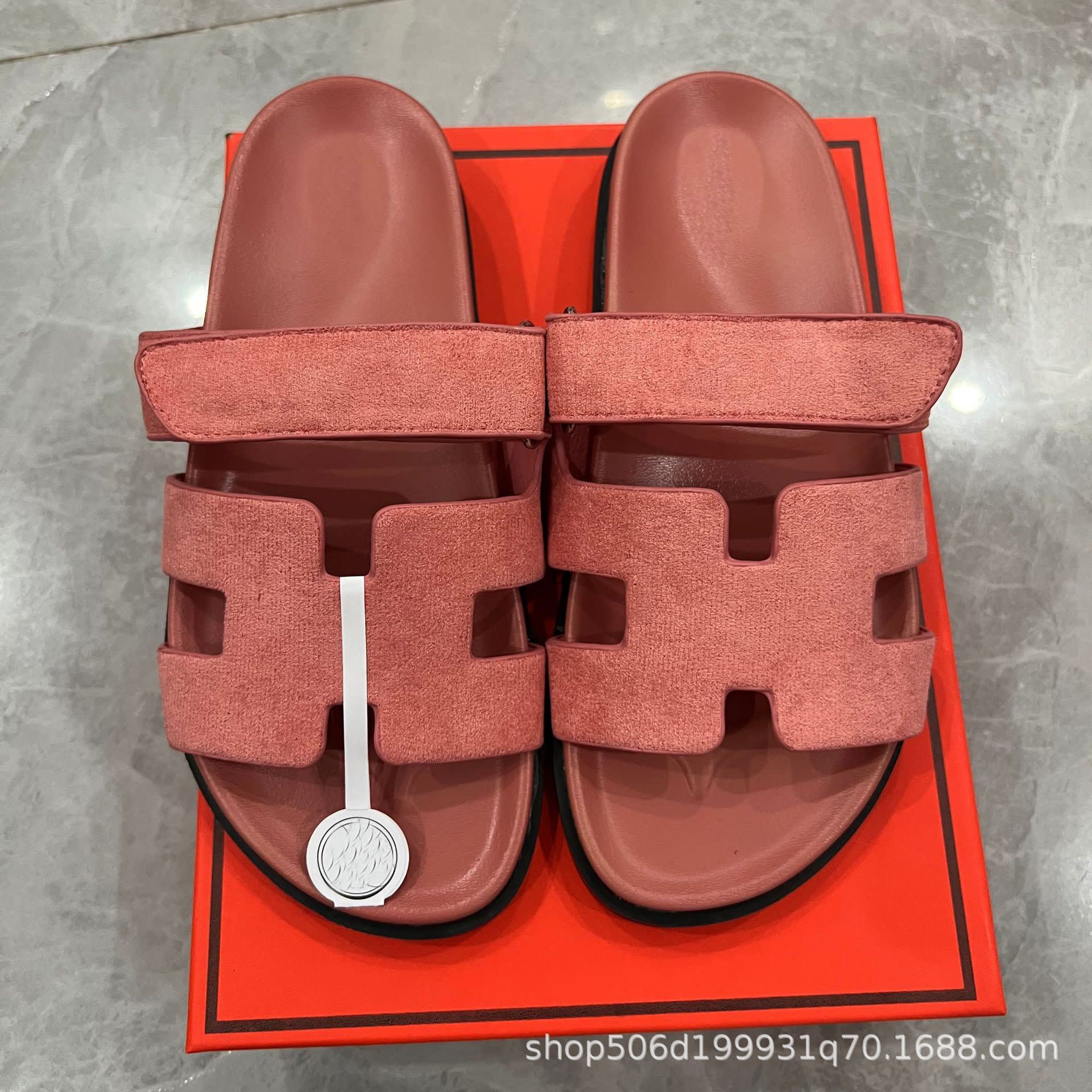 Copy high grade Hermes unisex slippers