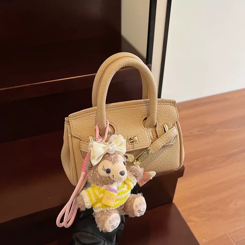 Satchel Bag with pendant