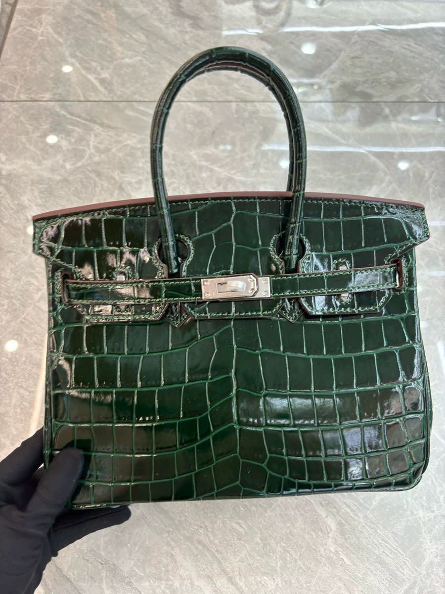 High grade Crocodile leather bag