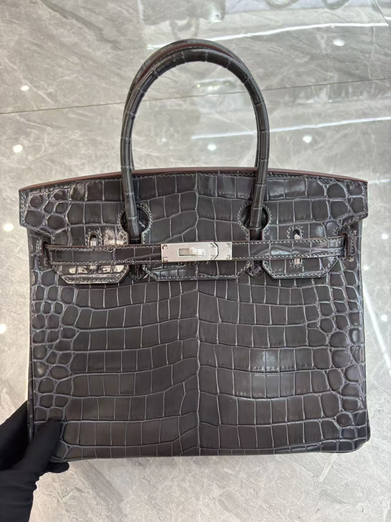 High grade Crocodile leather bag