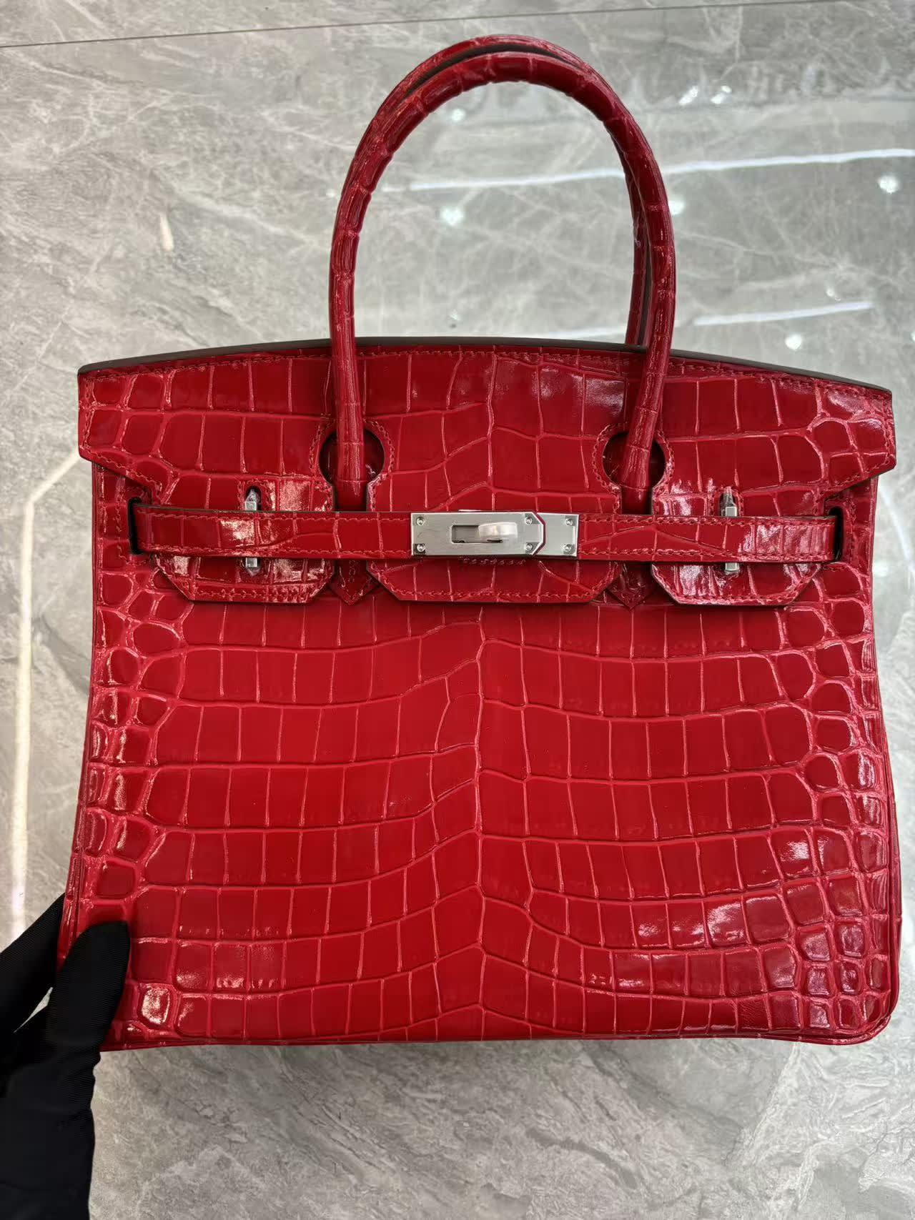 High grade Crocodile leather bag
