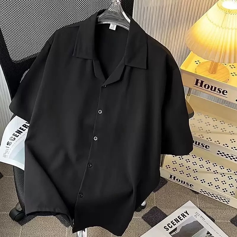 American Cuban collar shirt - London's Imports Ghana