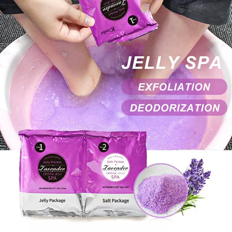 Jelly bath foot salt and Jelly pack - China Import to Ghana