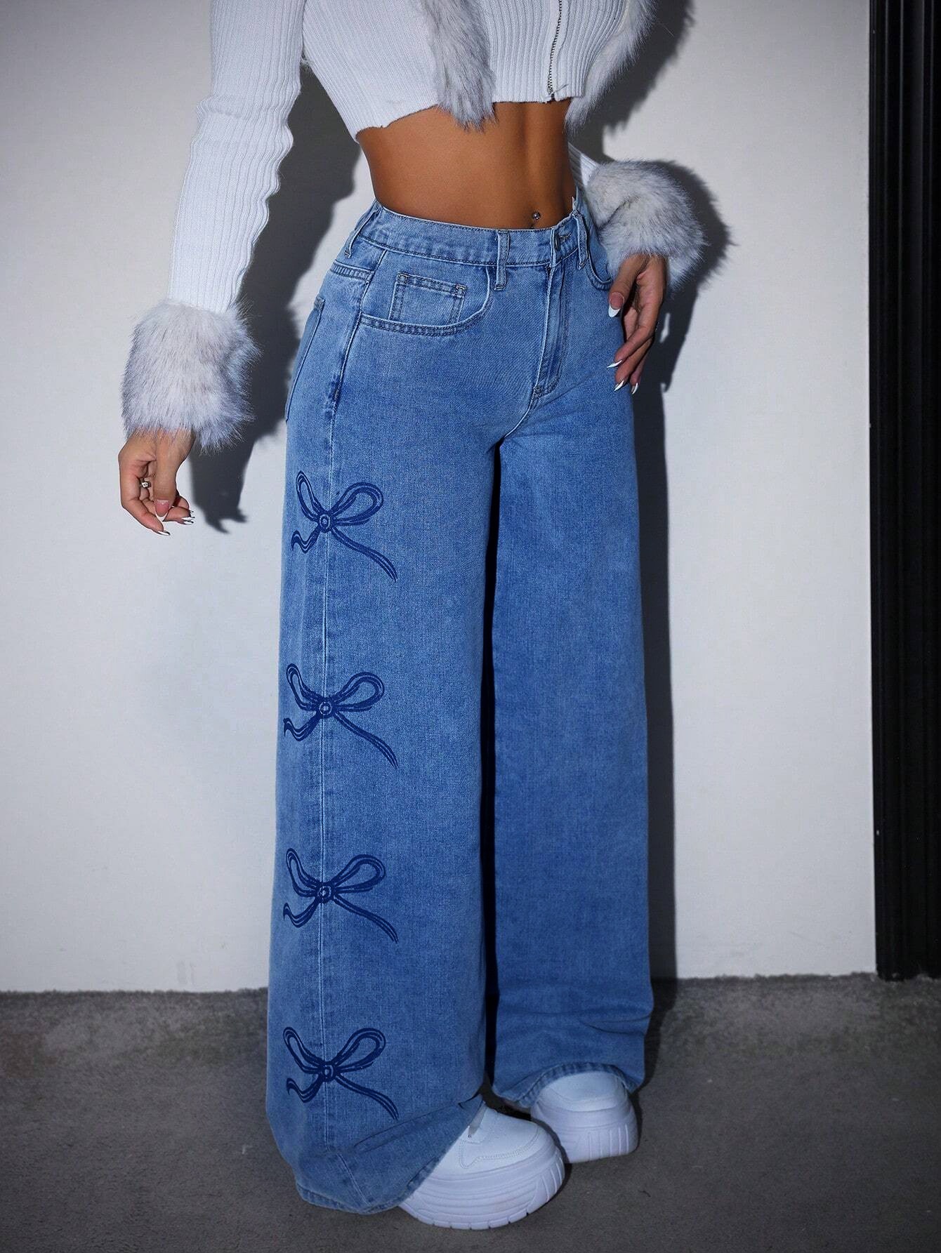 High waisted denim pants - China Import to Ghana
