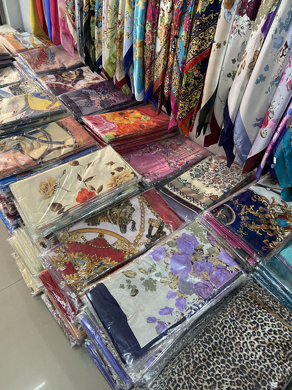 Vintage scarf - China Import to Ghana