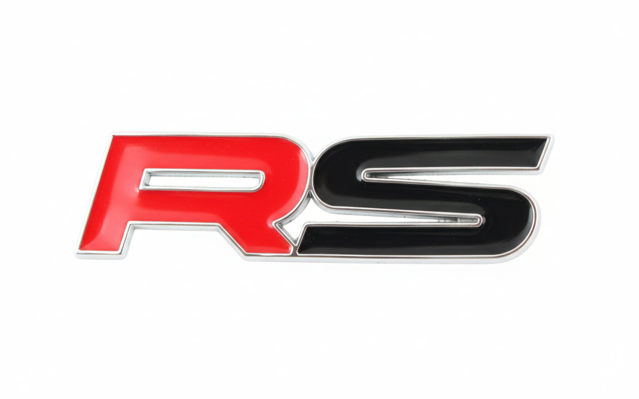 Logo RS Silver - Red R Black S 