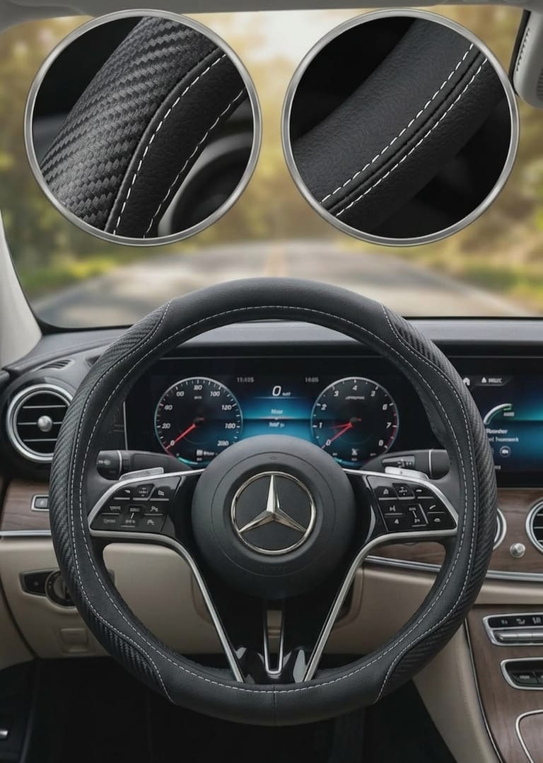 Couvre volant - ESA3-3 Noir-Gris