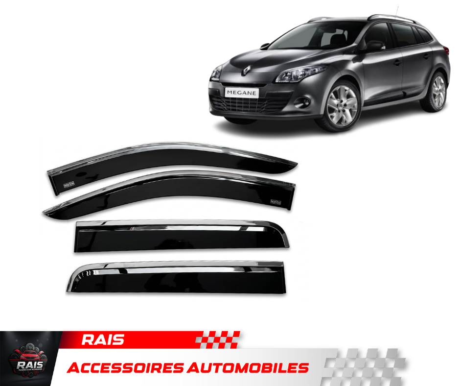 Deflecteur D'Air NIKEN 4P - Renault Megane 3 11-15