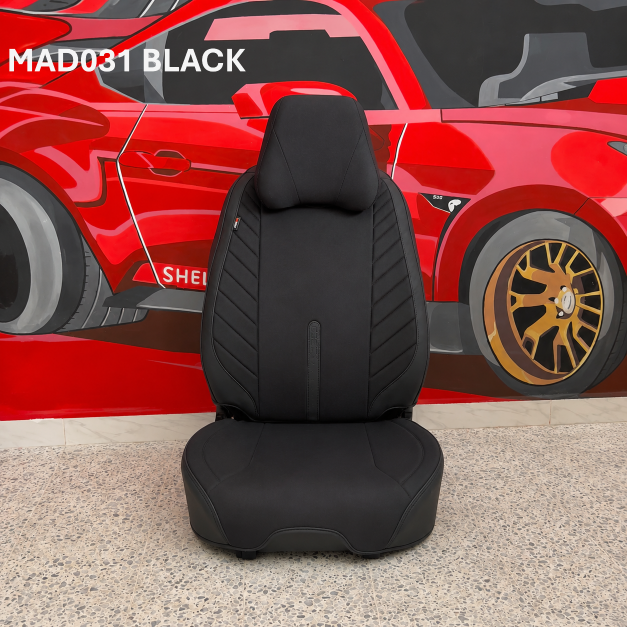 Cale-dos Lux 5 chaises - 031-Black