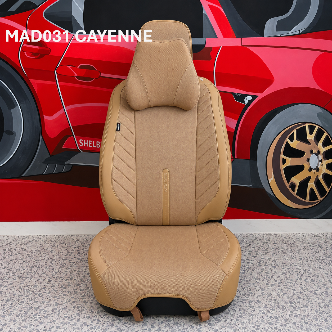 Cale-dos Lux 5 chaises - 031-Cayenne