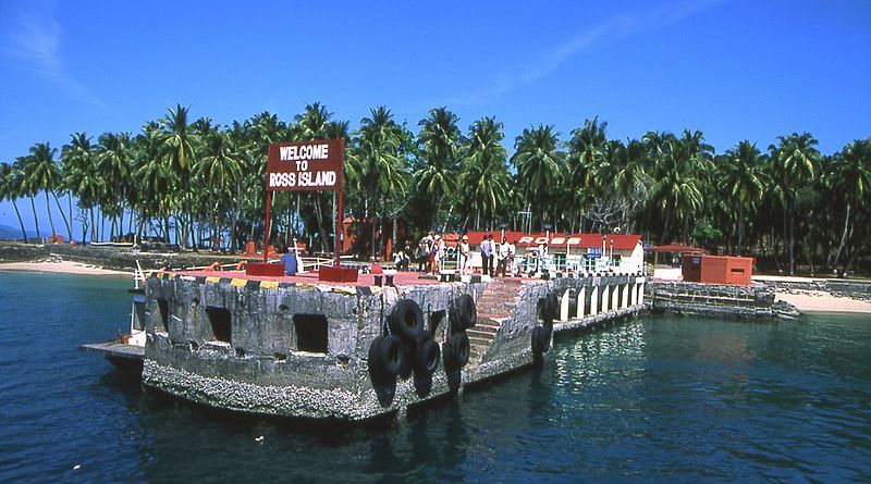 Ross Island Andaman Ruins