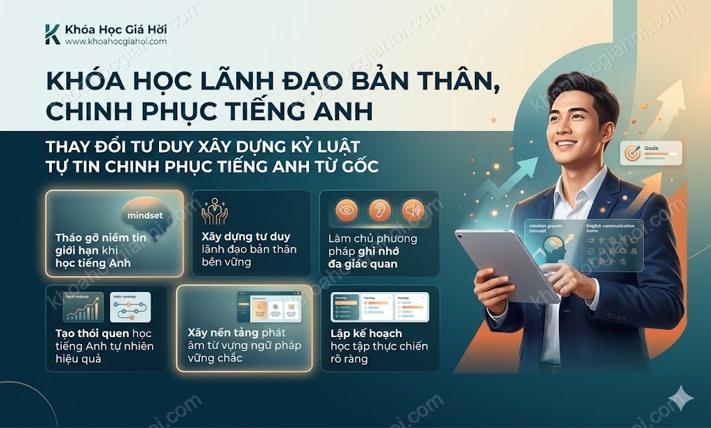 Khóa Học Lãnh Đạo Bản Thân, Chinh Phục Tiếng Anh