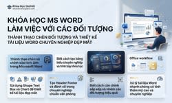 Khóa học MS Word: Làm việc với các đối tượng
