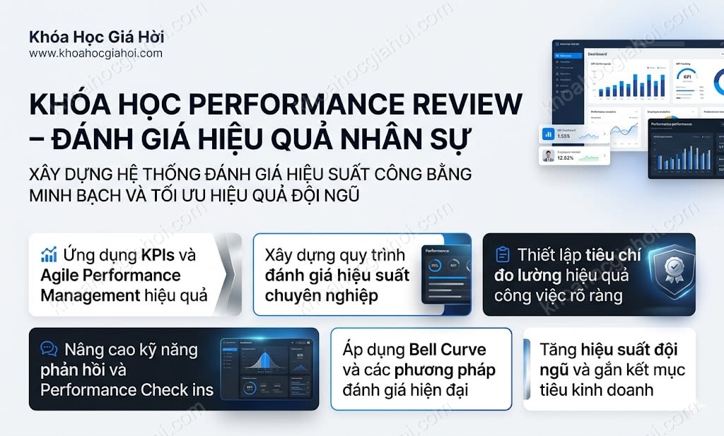 Khóa Học Performance Review – Đánh Giá Hiệu Quả Nhân Sự