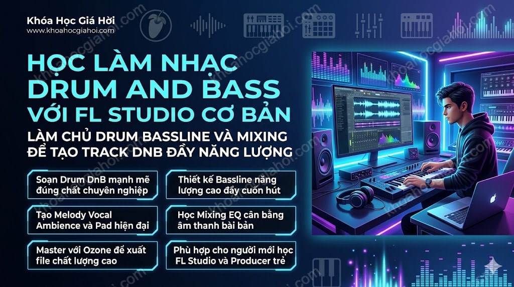 Học Làm Nhạc Drum And Bass Với FL Studio Cơ Bản