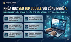 Khóa Học Seo Top Google Với Công Nghệ AI