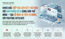 Khoá Học Tiếp Thị Liên Kết Youtube Với Sản Phẩm Số AI Cùng Văn Thế Mmo – Tạo Cỗ Máy In Tiền Tự Động Với Youtube Affiliate