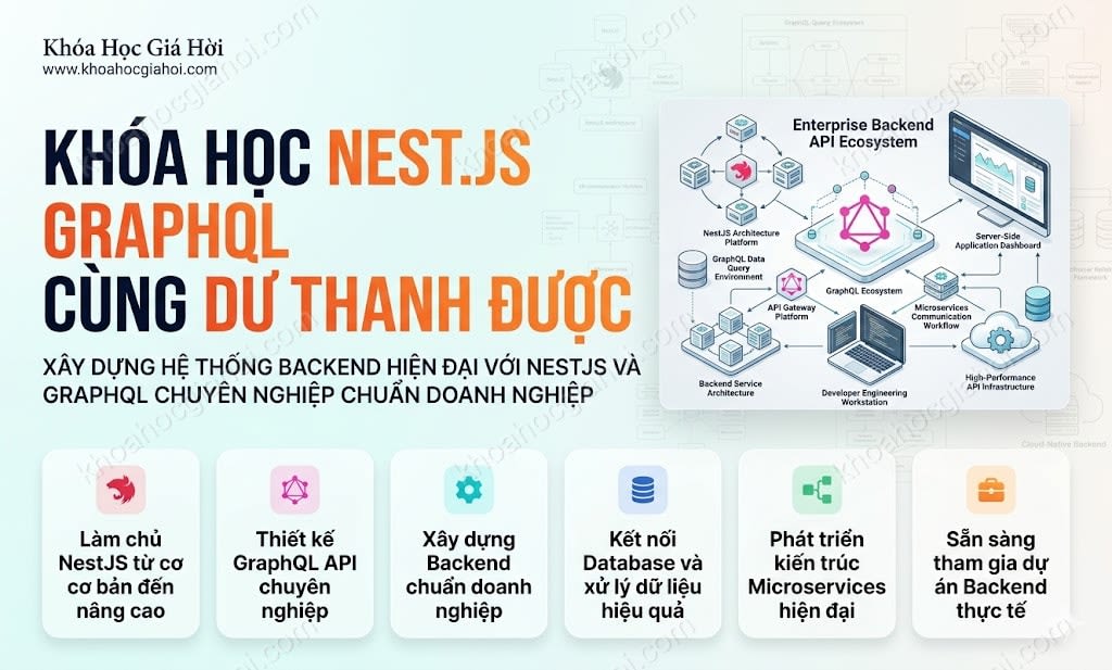 Khóa Học Nest.js Graphql Cùng Dư Thanh Được