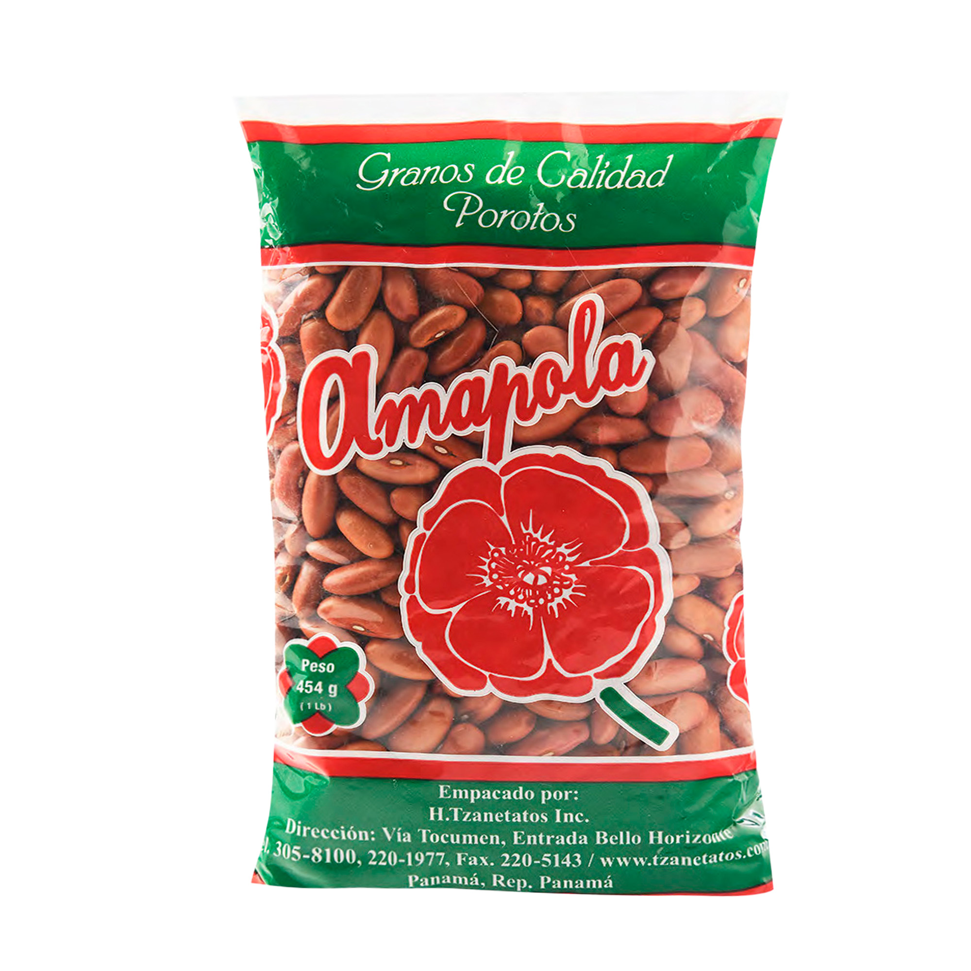 POROTOS ROJOS AMAPOLA