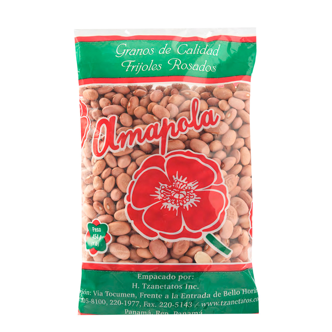 FRIJOLES ROSADOS AMAPOLA