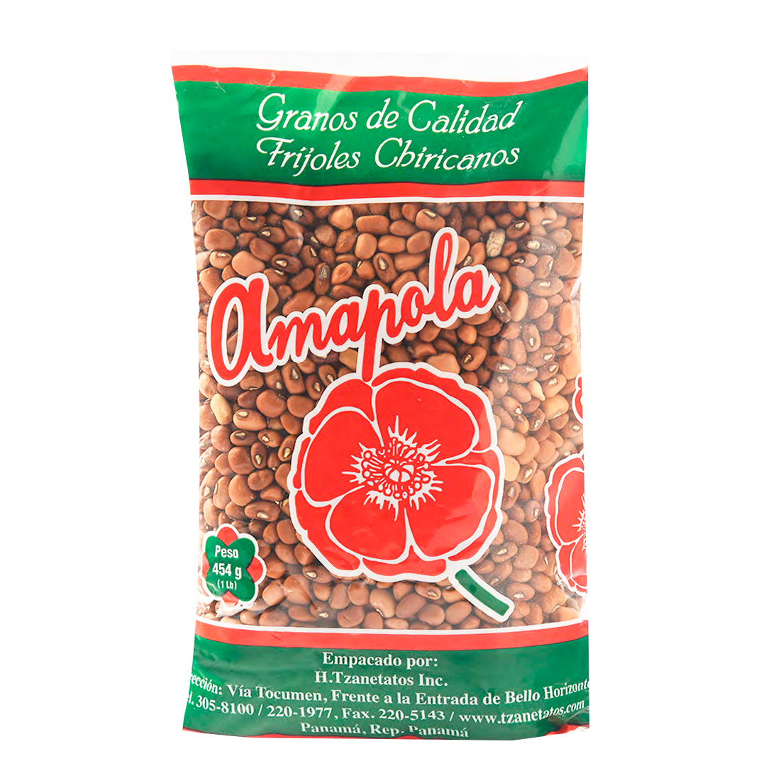 FRIJOLES CHIRICANOS AMAPOLA