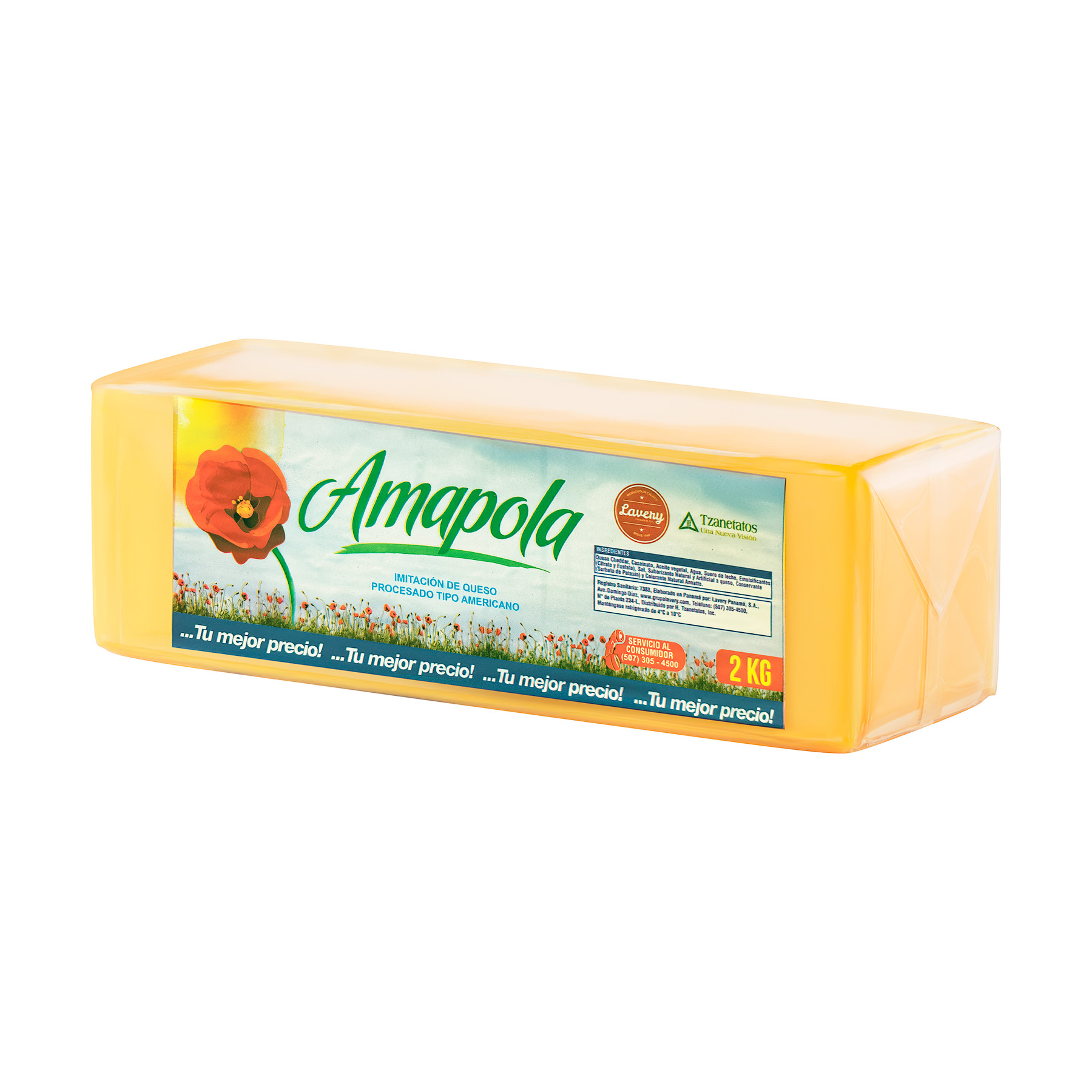 SUCEDÁNEO DE QUESO AMAPOLA BARRA