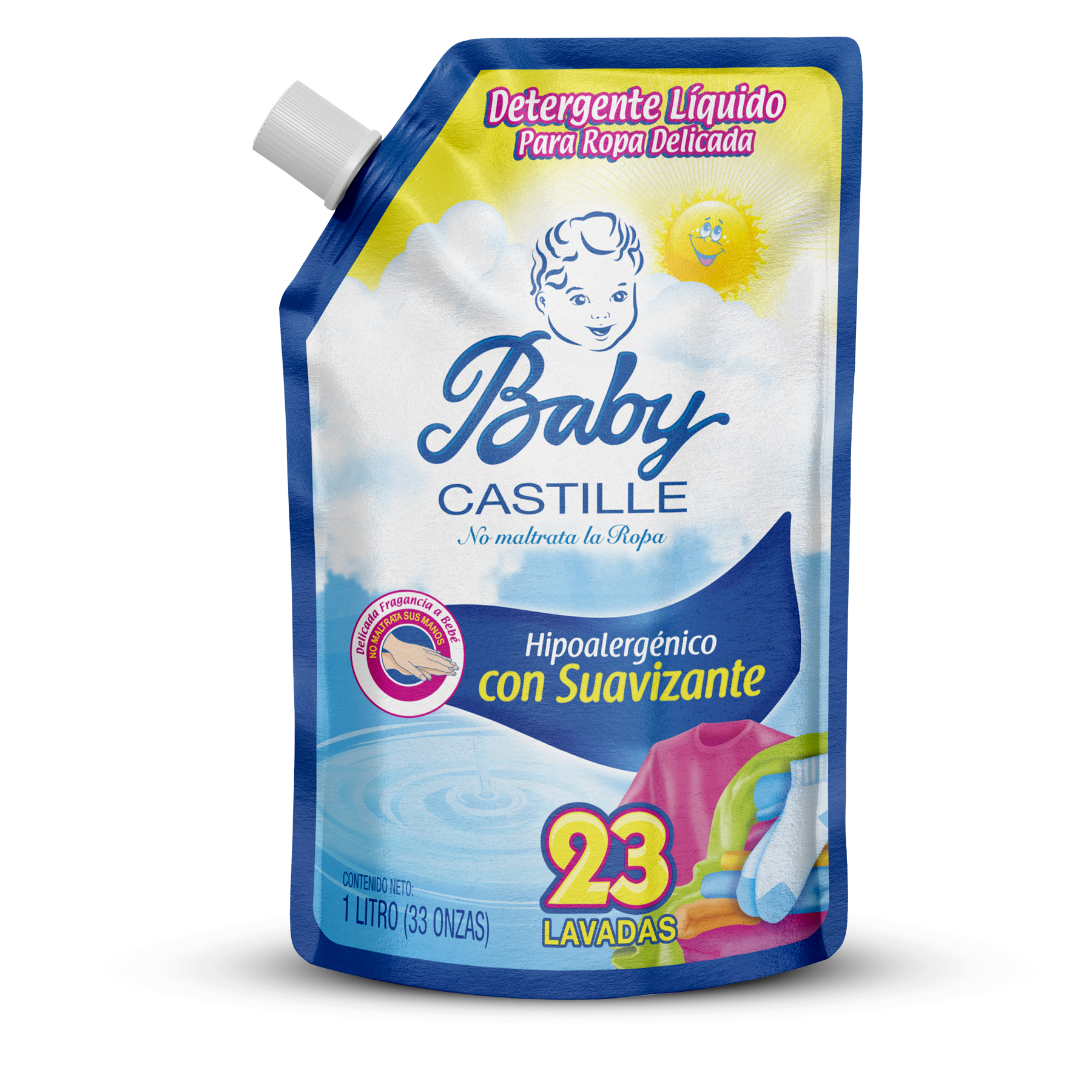 BABY CASTILLE DETERGENTE LÍQUIDO DOYPACK
