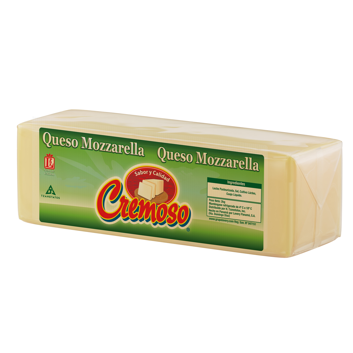 QUESO CREMOSO MOZZARELLA
