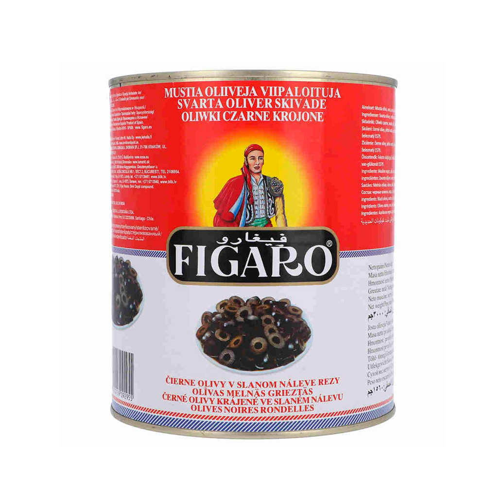 ACEITUNAS NEGRAS REBANADAS