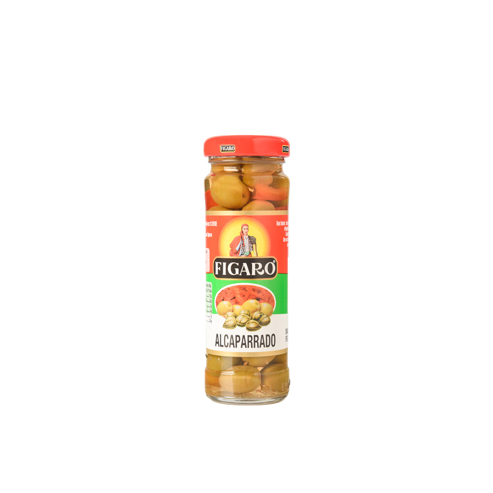 ALCAPARRAS CON PIMIENTO (ALCAPARRADO)