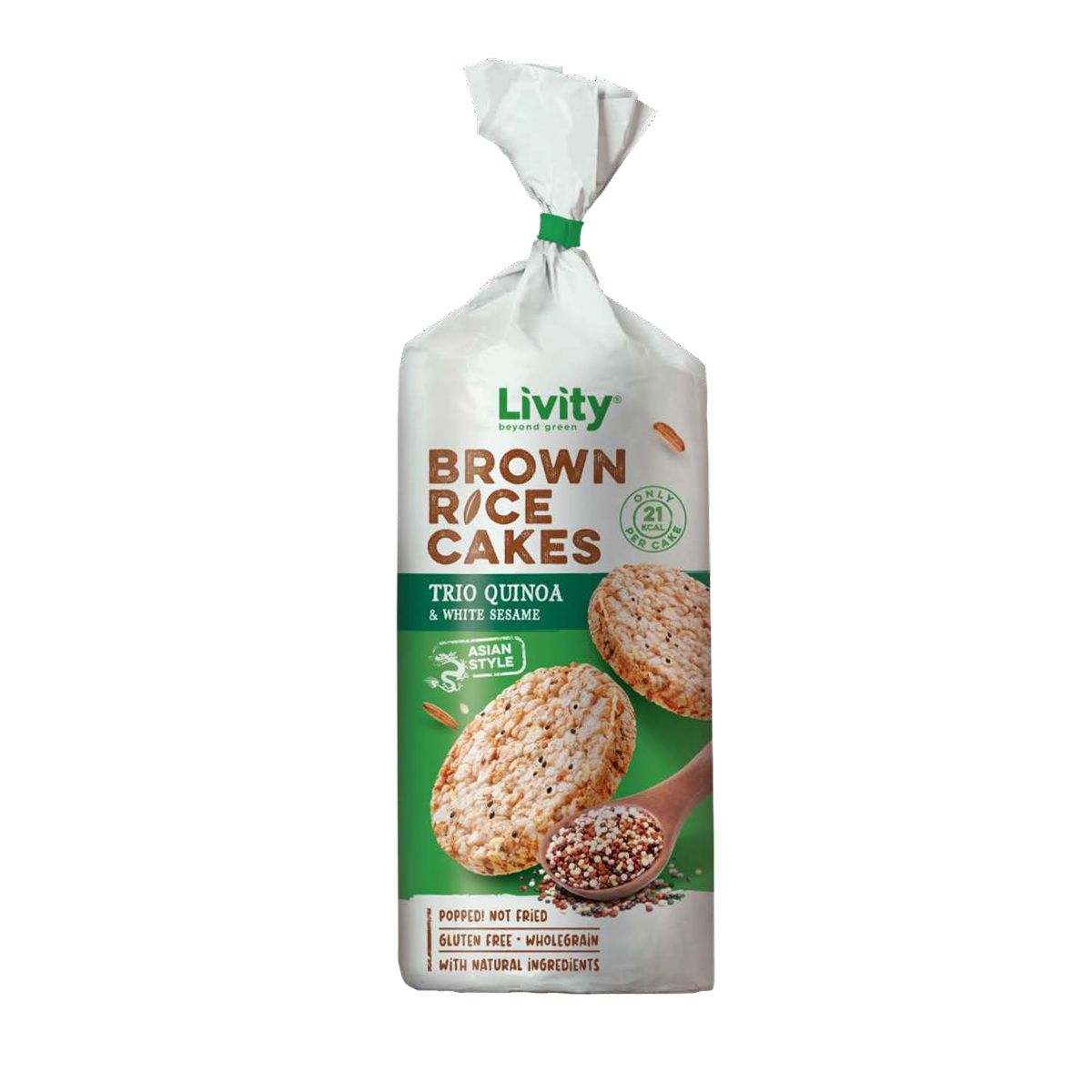 LIVITY CHIP TRIO QUINOA WHITE SESAME 100G