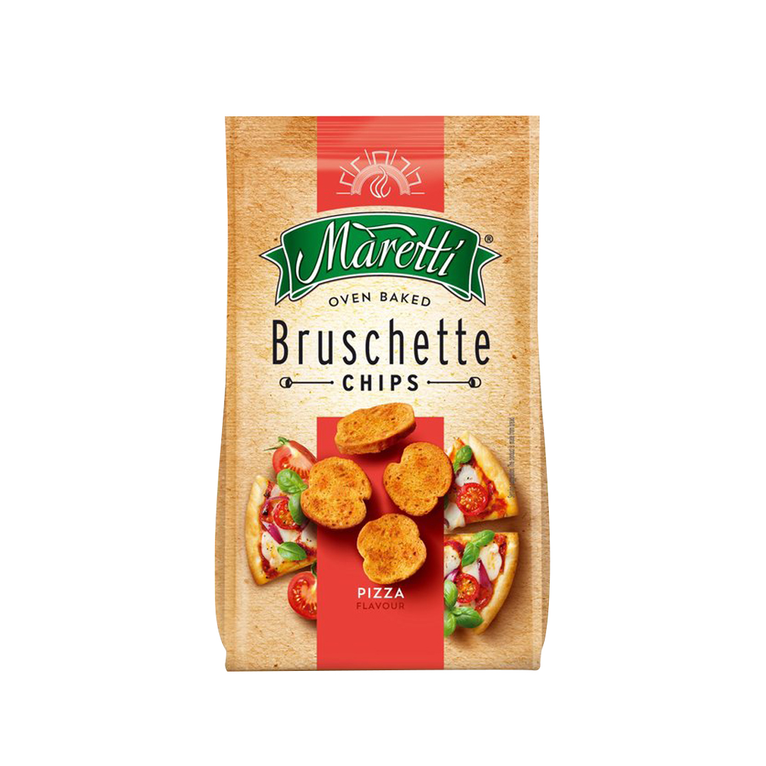 MARETTI BRUSCHETTE CHIPS PIZZA AL FORNO