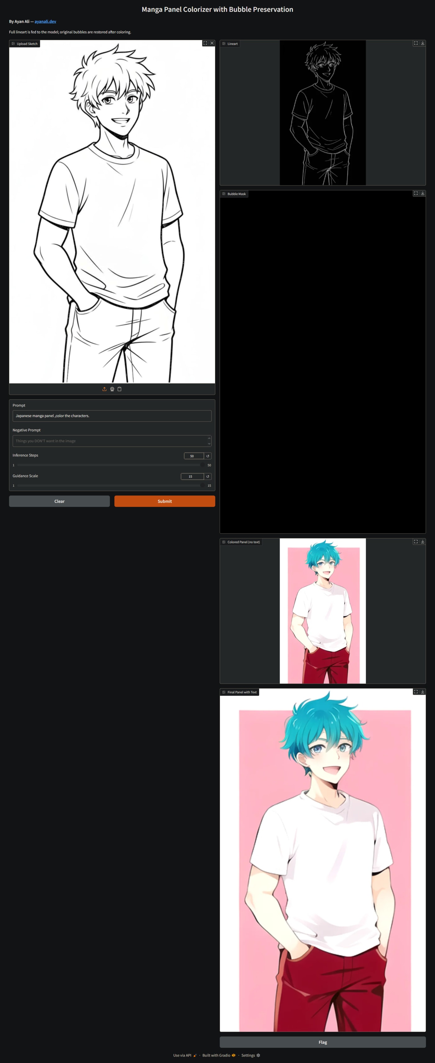 Manga Color Generator — view 6