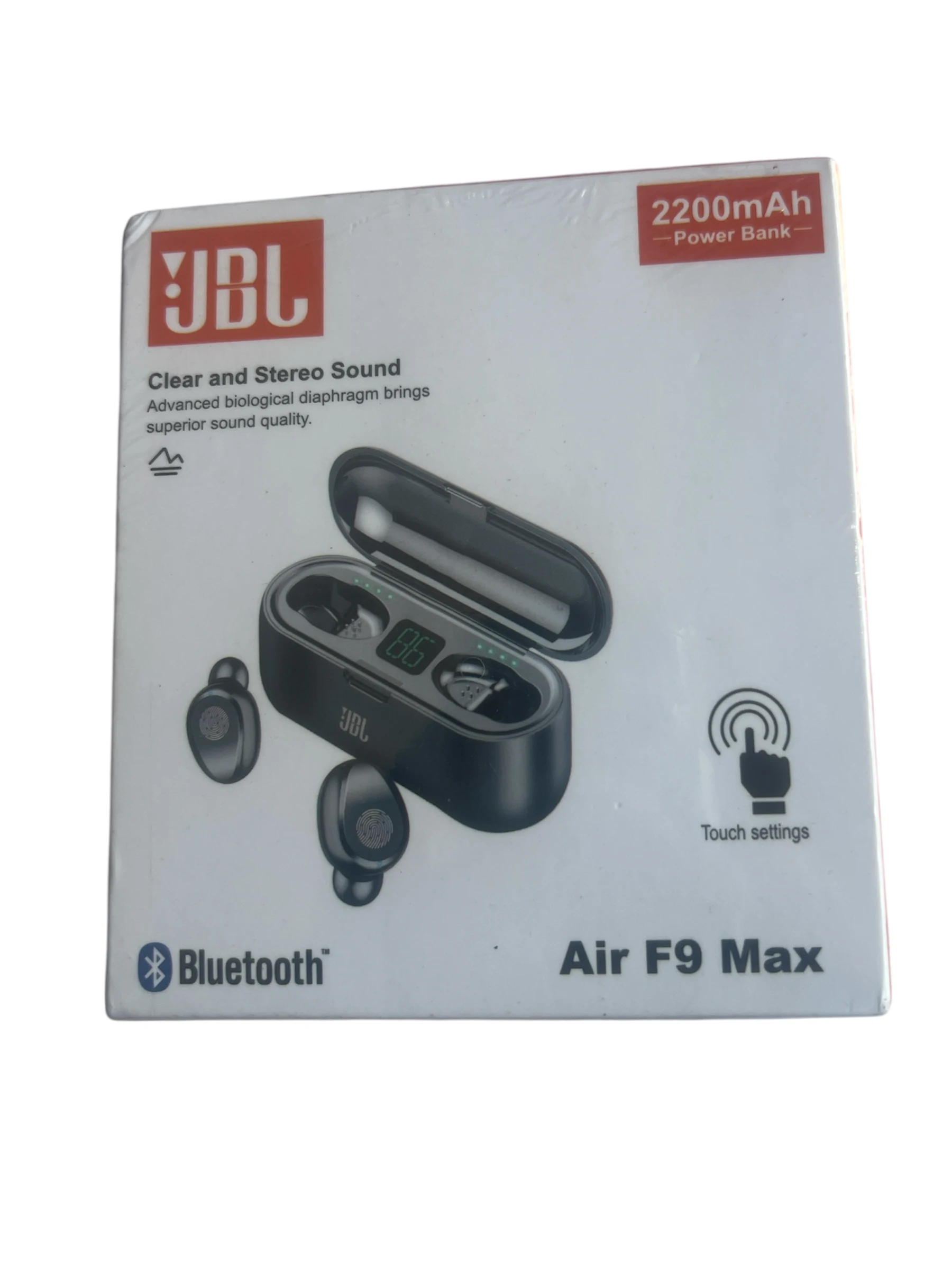 JBL Air F9 Max Bluetooth Earbuds