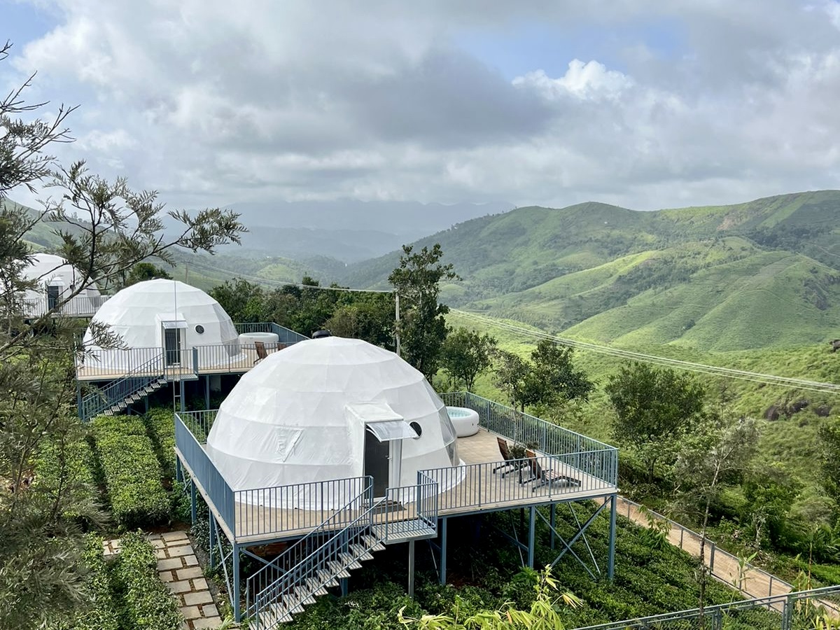 Image of Geodesic Dome in the Sahyadris
