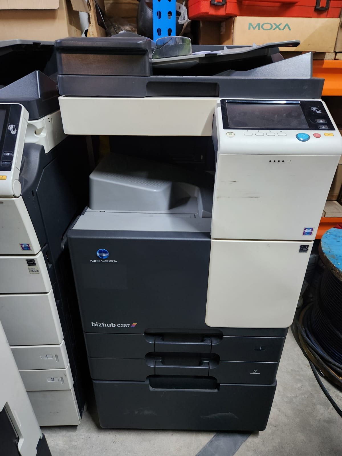 ​Konica Minolta bizhub C287 Color Multifunction Laser Printer (Print / Copy / Scan)  